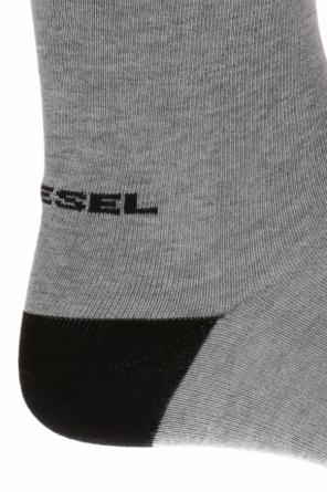 Logo-embroidered socks, zdjęcie 2 Logo-embroidered socks od Diesel